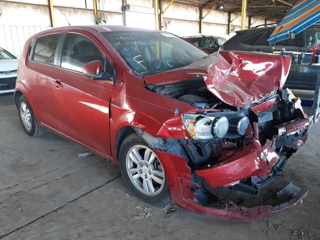 CHEVROLET SONIC LS 2012 with VIN 1G1JA6SH8C4108461 - Photo from auction