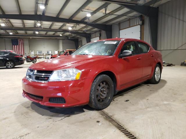 Photo 2 from auction – 2014 DODGE AVENGER SE with VIN 1C3CDZABXEN196405