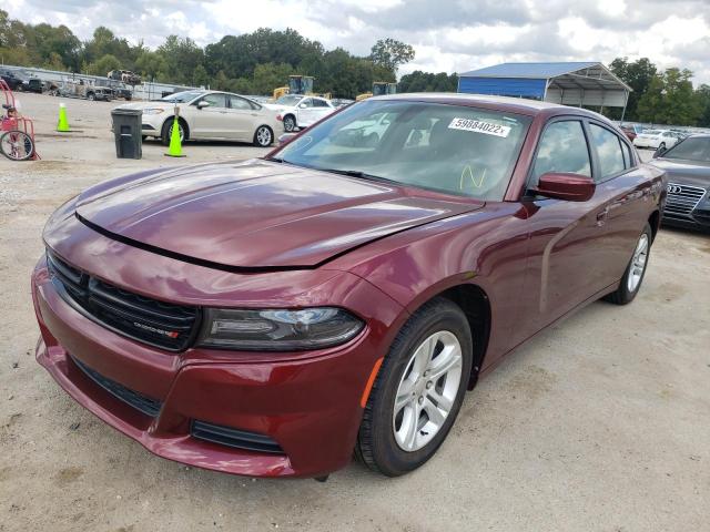 Photo 2 from auction – 2020 DODGE CHARGER SX with VIN 2C3CDXBG7LH114909