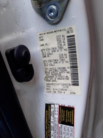 Photo 10 from auction – 2020 NISSAN FRONTIER S with VIN 1N6ED0CE2LN710426