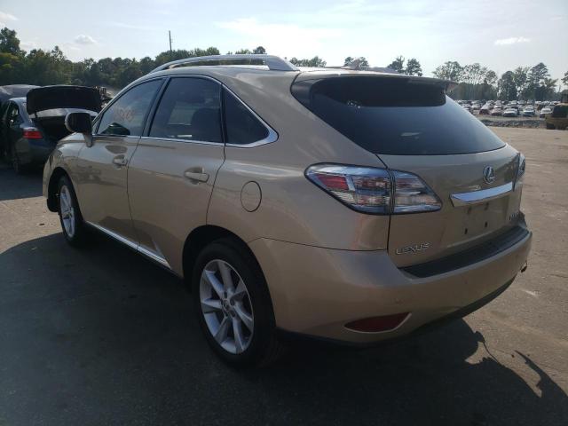 Photo 3 from auction – 2010 LEXUS RX 350 with VIN 2T2ZK1BA0AC035833