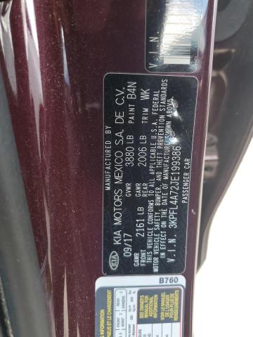 Photo 10 from auction – 2018 KIA FORTE LX with VIN 3KPFL4A72JE199386