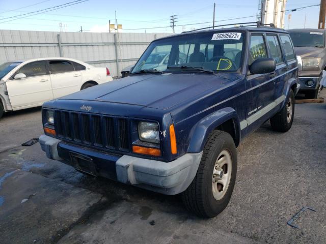 Photo 2 from auction – 2001 JEEP CHEROKEE S with VIN 1J4FT48S91L504734