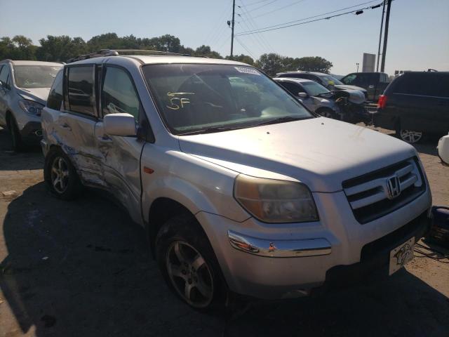 HONDA PILOT EX 2006 with VIN 2HKYF18586H503682 - Photo from auction