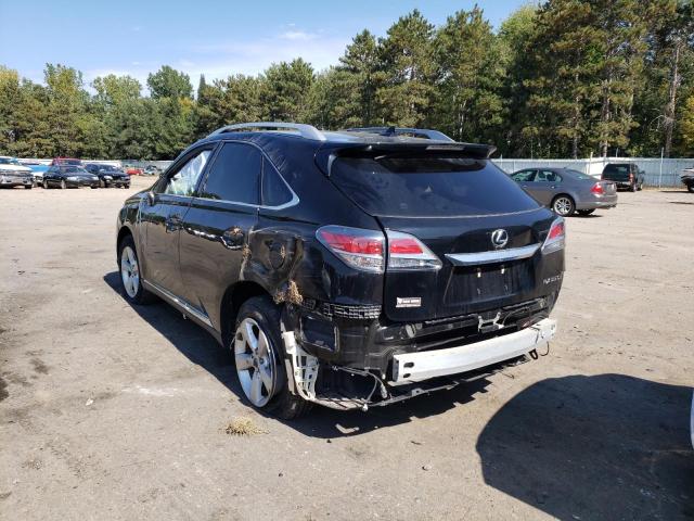 Photo 3 from auction – 2013 LEXUS RX 350 BAS with VIN JTJBK1BA2D2033121