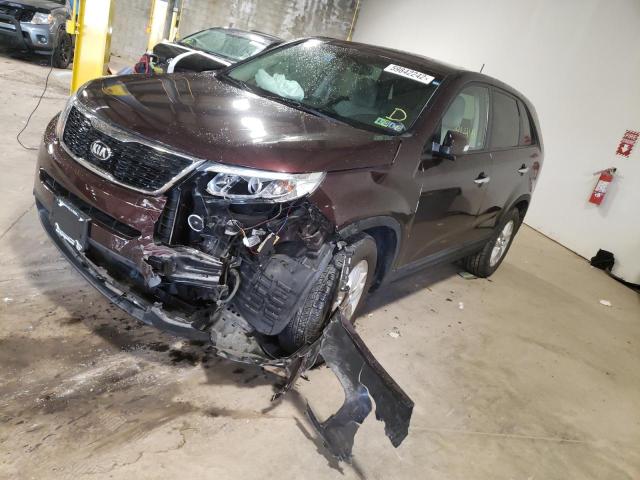Photo 2 from auction – 2015 KIA SORENTO LX with VIN 5XYKT3A60FG589218