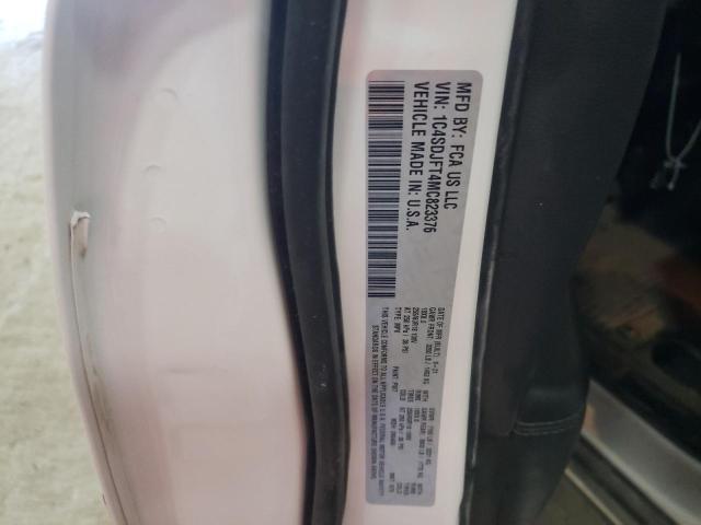 Photo 10 from auction – 2021 DODGE DURANGO PU with VIN 1C4SDJFT4MC823376