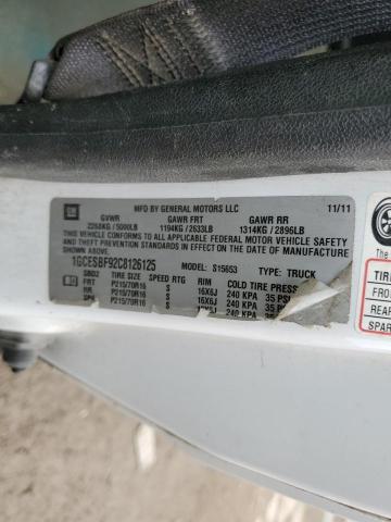 Photo 10 from auction – 2012 CHEVROLET COLORADO with VIN 1GCESBF92C8126125
