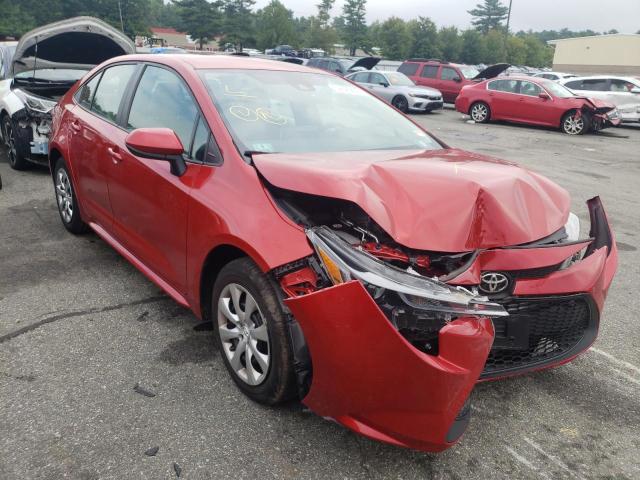 TOYOTA COROLLA LE 2020 with VIN 5YFEPRAE7LP067558 - Photo from auction