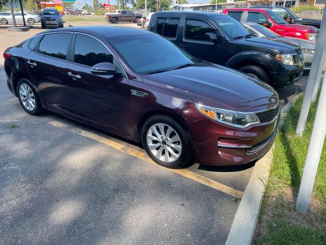 KIA OPTIMA LX 2017 with VIN 5XXGT4L39HG124135 - Photo from auction