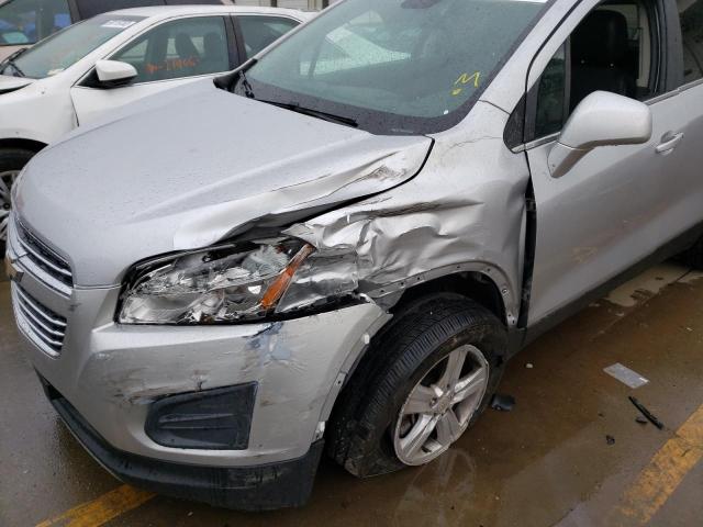 Photo 9 from auction – 2016 CHEVROLET TRAX 1LT with VIN KL7CJLSB3GB762597