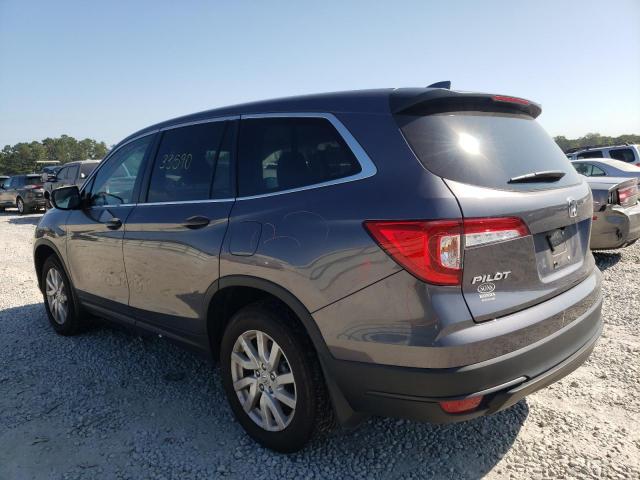 Photo 3 from auction – 2021 HONDA PILOT LX with VIN 5FNYF5H19MB006818