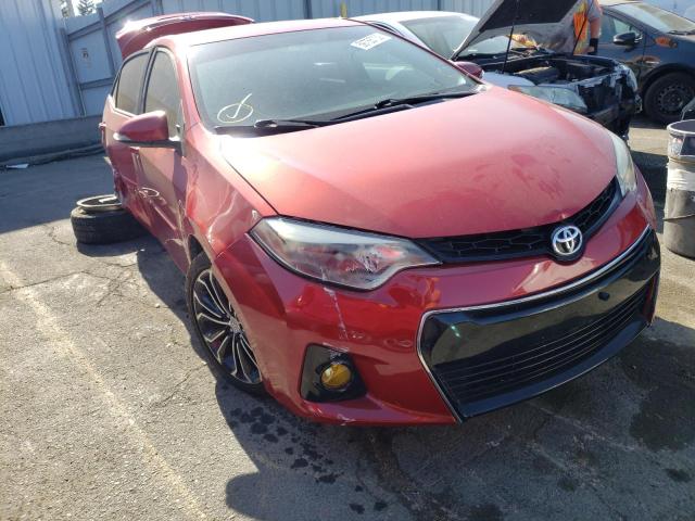 TOYOTA COROLLA L 2014 with VIN 5YFBURHE3EP005711 - Photo from auction