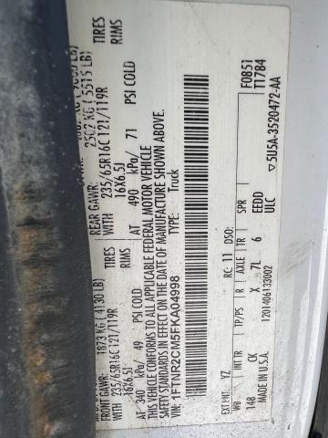 Photo 10 from auction – 2015 FORD TRANSIT T- with VIN 1FTNR2CM5FKA04998