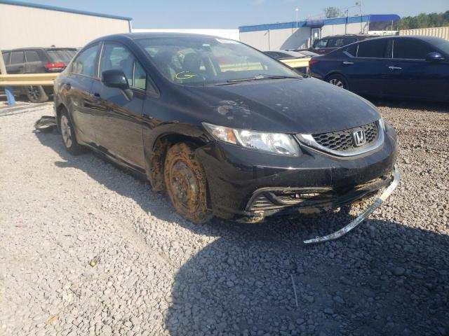 HONDA CIVIC LX 2013 with VIN 19XFB2F59DE065848 - Photo from auction