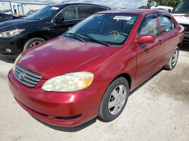 Photo 2 from auction – 2003 TOYOTA COROLLA CE with VIN 2T1BR32E03C006402
