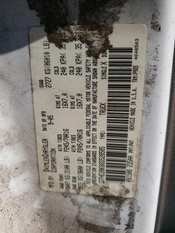 Photo 10 from auction – 2006 DODGE DAKOTA QUA with VIN 1D7HE28K66S528585
