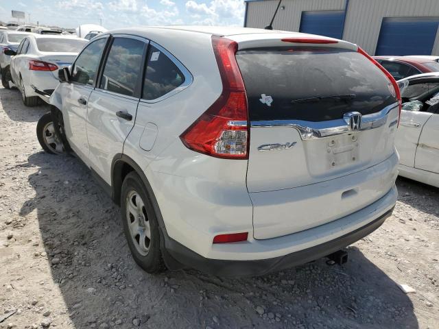 Photo 3 from auction – 2016 HONDA CR-V LX with VIN 5J6RM4H31GL123584