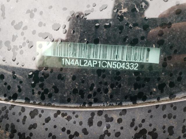 Photo 10 from auction – 2012 NISSAN ALTIMA BAS with VIN 1N4AL2AP1CN504332