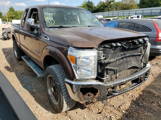 FORD F250 SUPER 2011 with VIN 1FT7X2BT5BEA60732 - Photo from auction