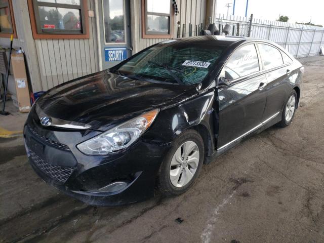 Photo 2 from auction – 2013 HYUNDAI SONATA HYB with VIN KMHEC4A49DA065253