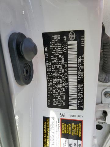 Photo 10 from auction – 2013 TOYOTA CAMRY L with VIN 4T1BF1FK5DU658865