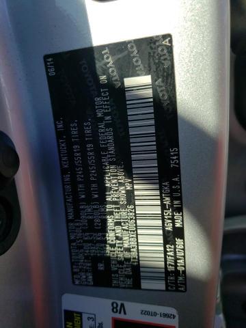 Photo 10 from auction – 2014 TOYOTA VENZA LE with VIN 4T3BA3BBXEU063826