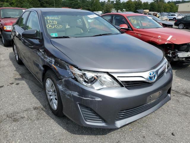 TOYOTA CAMRY HYBR 2014 with VIN 4T1BD1FK3EU109186 - Photo from auction
