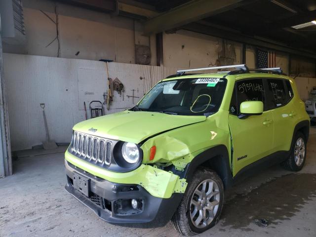 Photo 2 from auction – 2017 JEEP RENEGADE L with VIN ZACCJBBB6HPF40138