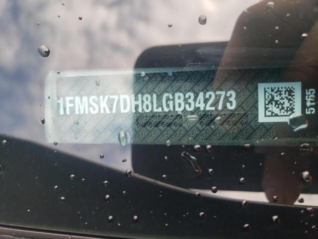 Photo 10 from auction – 2020 FORD EXPLORER X with VIN 1FMSK7DH8LGB34273
