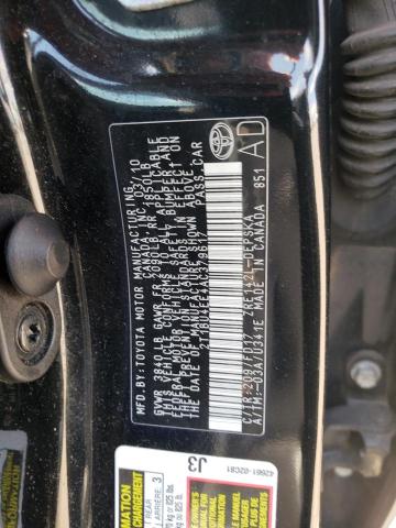 Photo 10 from auction – 2010 TOYOTA COROLLA BA with VIN 2T1BU4EE4AC379617