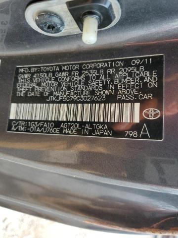 Photo 10 from auction – 2012 TOYOTA SCION TC with VIN JTKJF5C79C3027623
