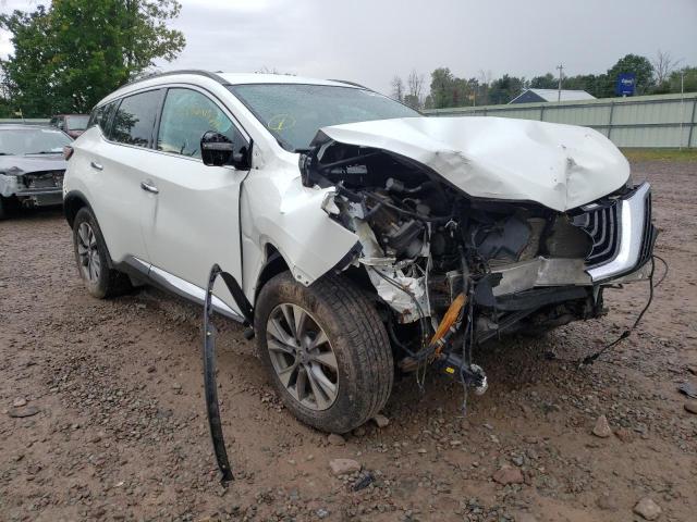 NISSAN MURANO S 2016 with VIN 5N1AZ2MH6GN129553 - Photo from auction