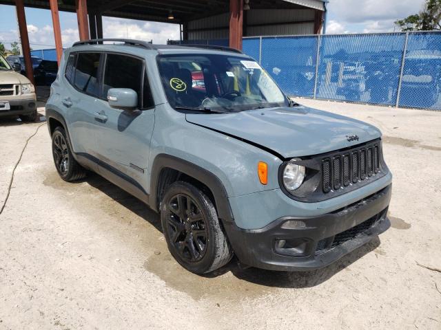 JEEP RENEGADE L 2017 with VIN ZACCJABB9HPF68865 - Photo from auction
