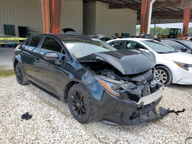 TOYOTA COROLLA LE 2020 with VIN JTDEPRAE4LJ048129 - Photo from auction