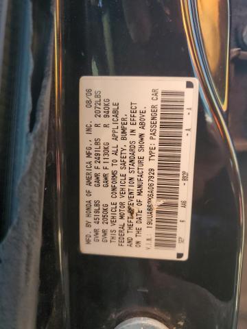 Photo 10 from auction – 2006 ACURA 3.2TL with VIN 19UUA662X6A067929