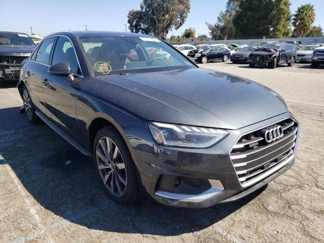AUDI A4 PREMIUM 2022 with VIN WAUBBAF49NN001111 - Photo from auction