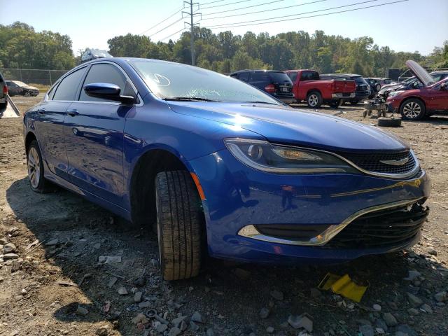 CHRYSLER 200 LIMITE 2015 with VIN 1C3CCCAB2FN710409 - Photo from auction