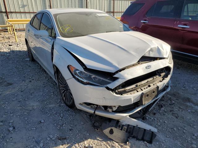 FORD FUSION TIT 2018 with VIN 3FA6P0D90JR169814 - Photo from auction