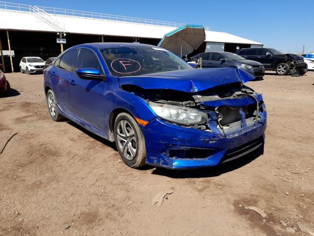 HONDA CIVIC LX 2016 with VIN 19XFC2F50GE234124 - Photo from auction