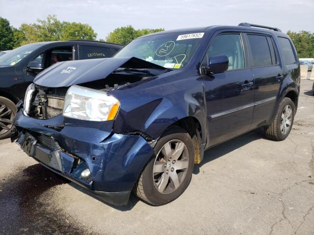 Photo 2 from auction – 2015 HONDA PILOT TOUR with VIN 5FNYF4H92FB036441