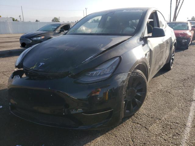 Photo 2 from auction – 2021 TESLA MODEL Y with VIN 5YJYGDEE6MF065503