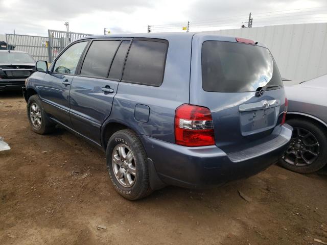 Photo 3 from auction – 2005 TOYOTA HIGHLANDER with VIN JTEEP21A850122077