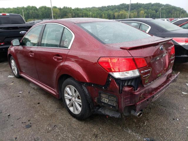 Photo 3 from auction – 2010 SUBARU LEGACY 2.5 with VIN 4S3BMBB67A3222223