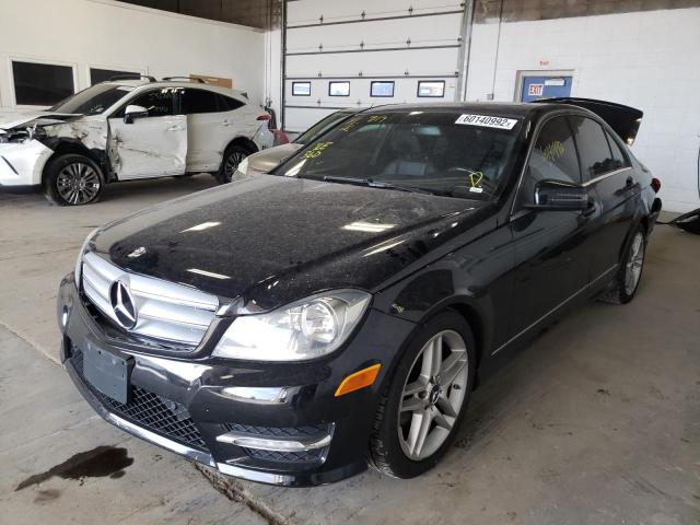 Photo 2 from auction – 2012 MERCEDES-BENZ C CLASS with VIN WDDGF8BB2CR191193