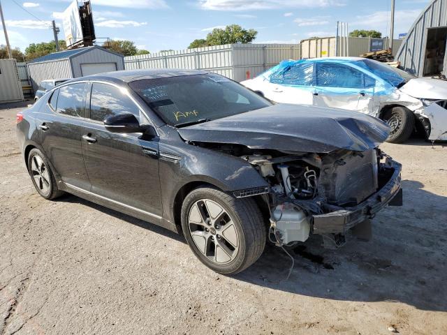KIA OPTIMA HYB 2013 with VIN KNAGM4AD7D5049374 - Photo from auction