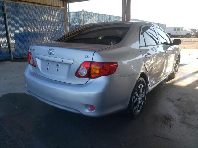 Photo 4 from auction – 2009 TOYOTA COROLLA BA with VIN JTDBL40E099044687