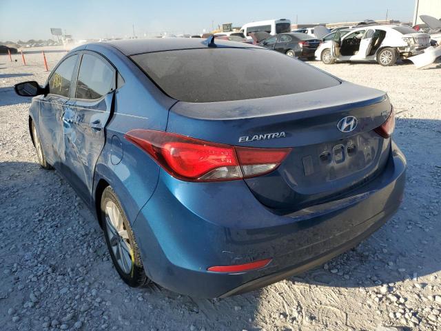 Photo 3 from auction – 2015 HYUNDAI ELANTRA with VIN KMHDH4AE2FU424501