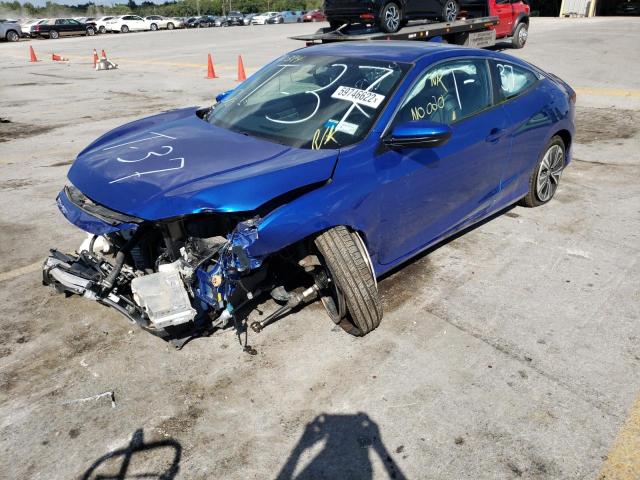 Photo 2 from auction – 2016 HONDA CIVIC EXL with VIN 2HGFC3B78GH360394