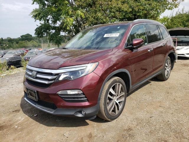 Photo 2 from auction – 2018 HONDA PILOT TOUR with VIN 5FNYF6H99JB016739